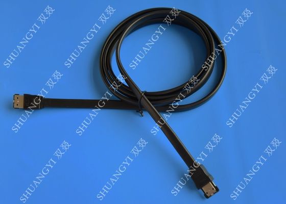 চীন SATA 3.0 Slim Flexible External SATA Cable , PC Powered ESATA Cable সরবরাহকারী