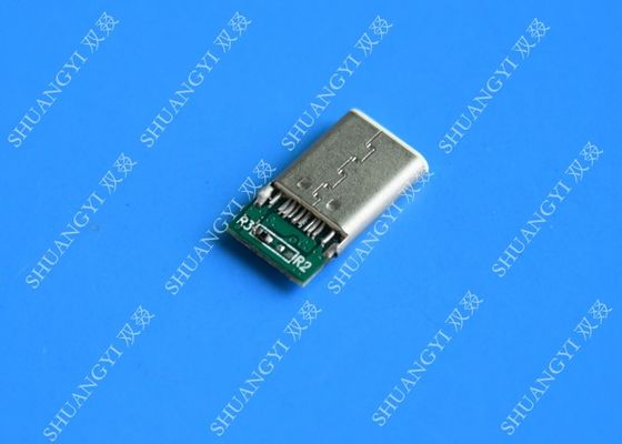 চীন Type C USB 3.1 Waterproof Micro USB Connector Metal For Mobile Phone সরবরাহকারী