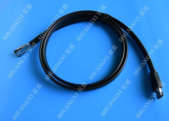 চীন Black 7 Pin External SATA Cable , PC PCB ESATA To SATA Cable With Power সরবরাহকারী