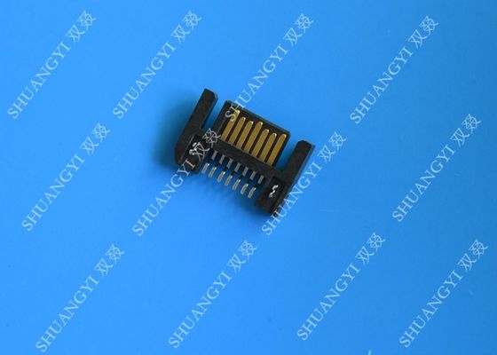 চীন Vertical DIP External SATA 7 Pin Connector Male To Female For Laptop সরবরাহকারী