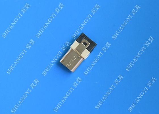 চীন 5 Pin Mobile Phone Waterproof Micro USB Connector , Male Type A USB Connector সরবরাহকারী