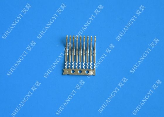 চীন Custom Stamping Copper Brass Wire Crimp Terminals Lugs For Electrical PCB সরবরাহকারী