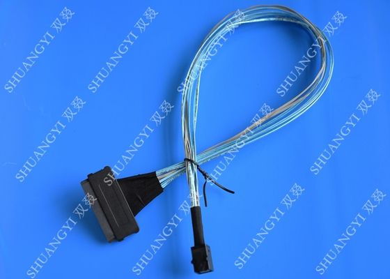 চীন SFF 8087 To SFF 8484 Internal SAS Cable Speed 10Gb Silver Plated Copper Conductor সরবরাহকারী