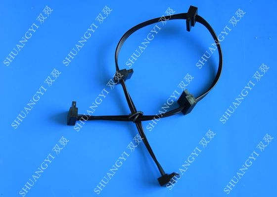 চীন 18 AWG 4x SATA Power Splitter Adapter Cable SATA Serial ATA Power Cable সরবরাহকারী
