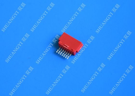 চীন Customized Red External SATA Connector Voltage 125Vac Female SMT 7 Pin সরবরাহকারী