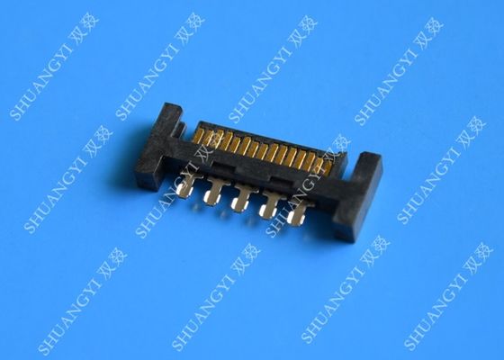 চীন PCB Slimline SATA Connector Voltage 125V AC Small Footprint Design সরবরাহকারী