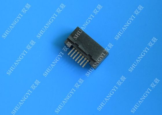 চীন 7 Pin ESATA Port Connector Straight Solder Inverted Type For Laptop সরবরাহকারী