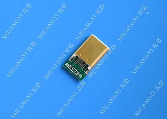 চীন Slim USB 3.1 Waterproof Micro USB Connector , SMT Type C Male Connector সরবরাহকারী